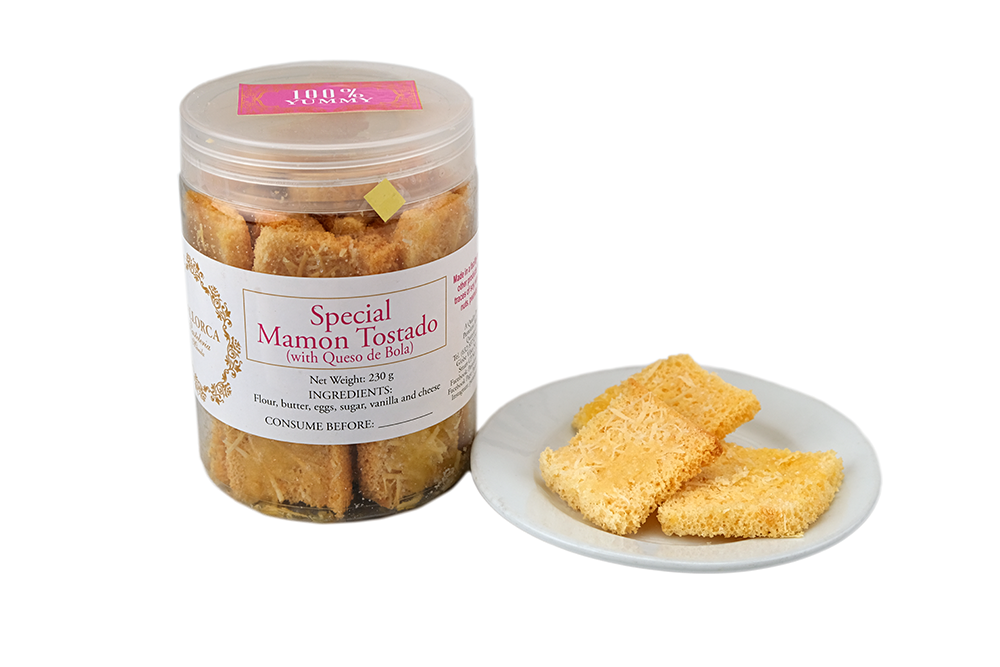 Mamon Tostado with Queso de Bola